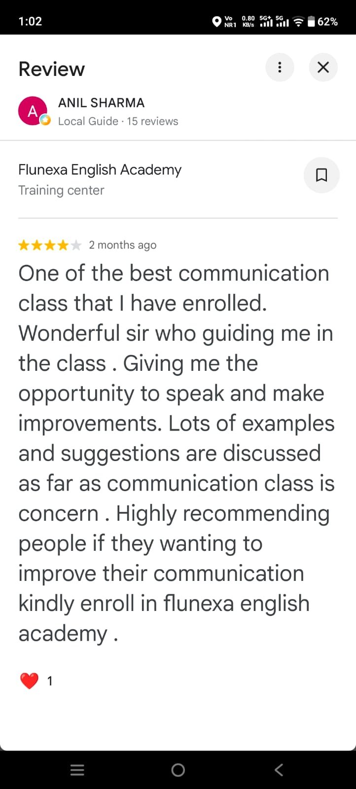 Google Review screenshot from Anil Sharma